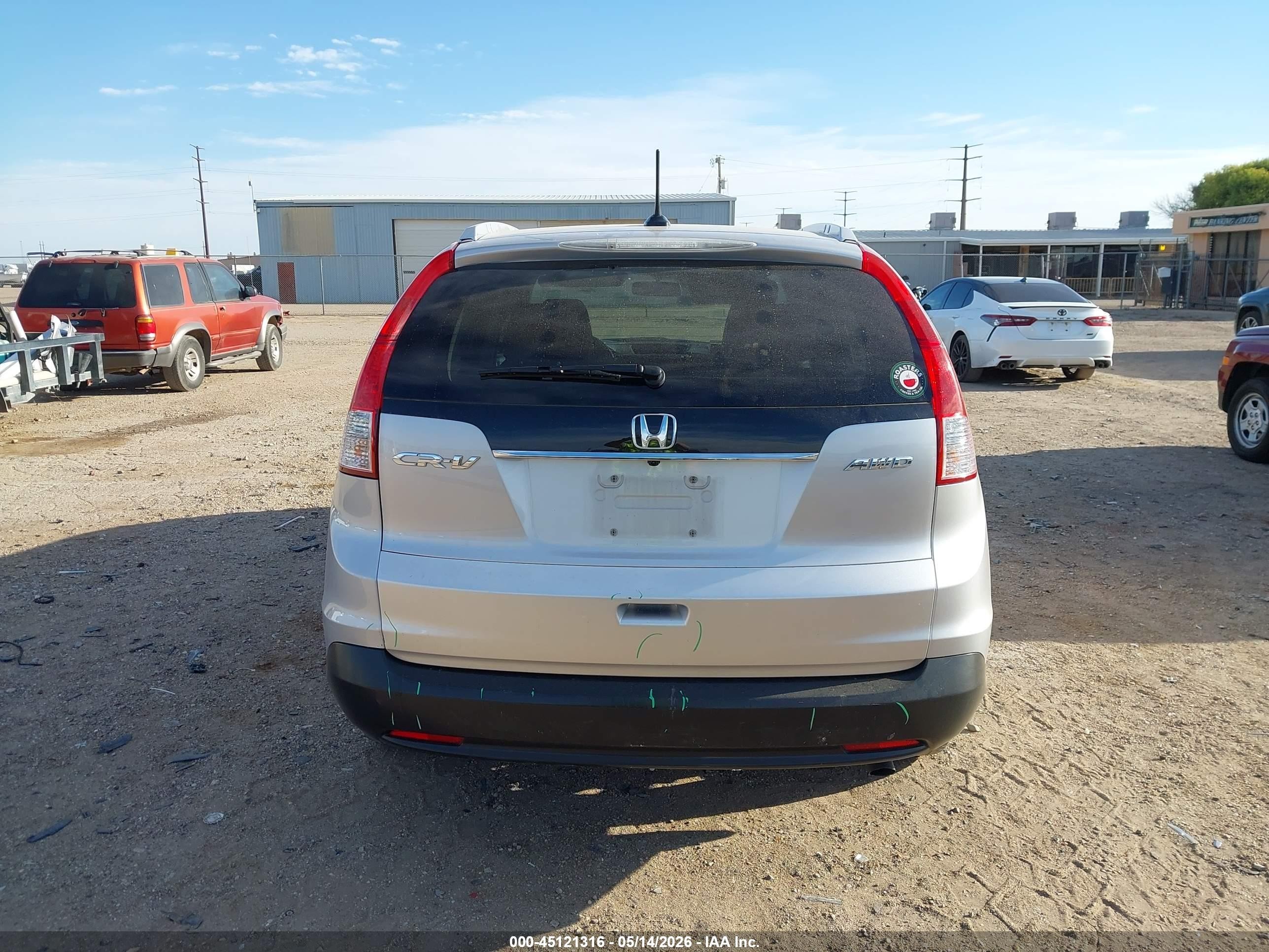 2012 Honda Cr-v Ex-l Silver vin: 5J6RM4H79CL040627