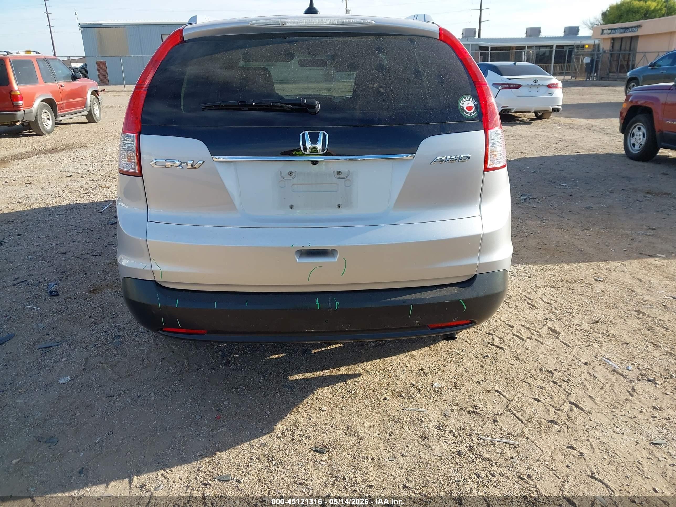 2012 Honda Cr-v Ex-l Silver vin: 5J6RM4H79CL040627