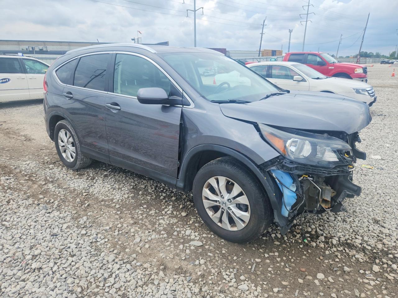 2012 Honda Cr-v Exl Gray vin: 5J6RM4H79CL042975