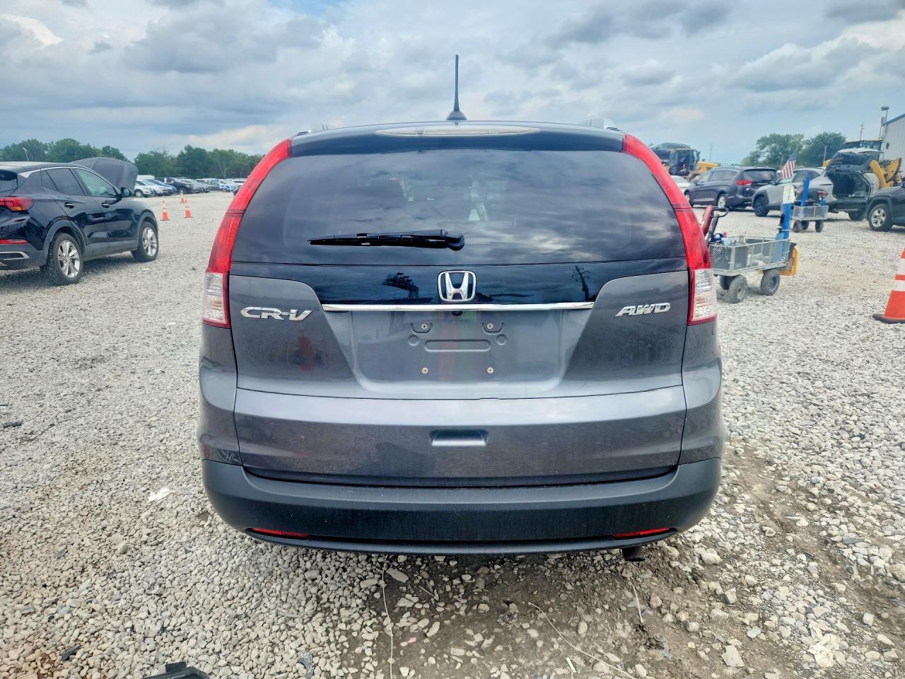 2012 Honda Cr-v Exl Gray vin: 5J6RM4H79CL042975