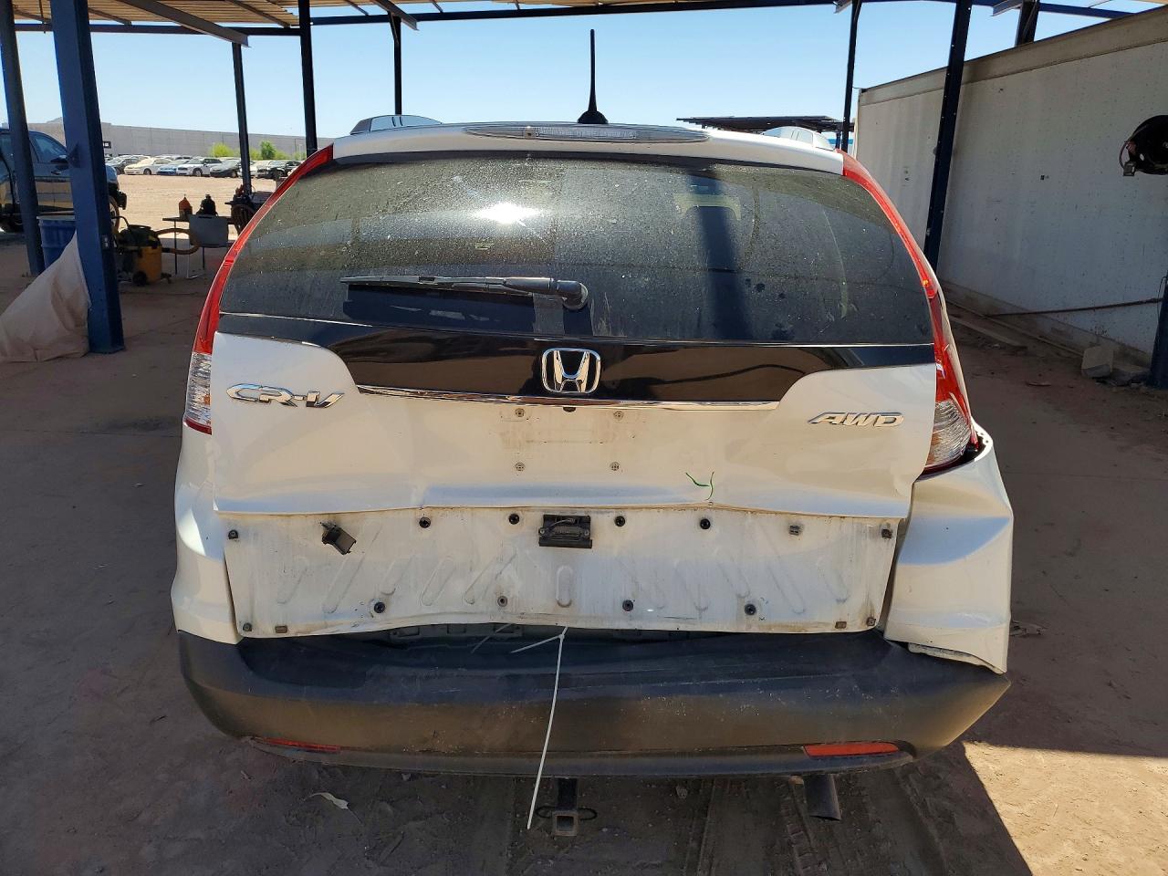 2012 Honda Cr-v Exl White vin: 5J6RM4H79CL044841