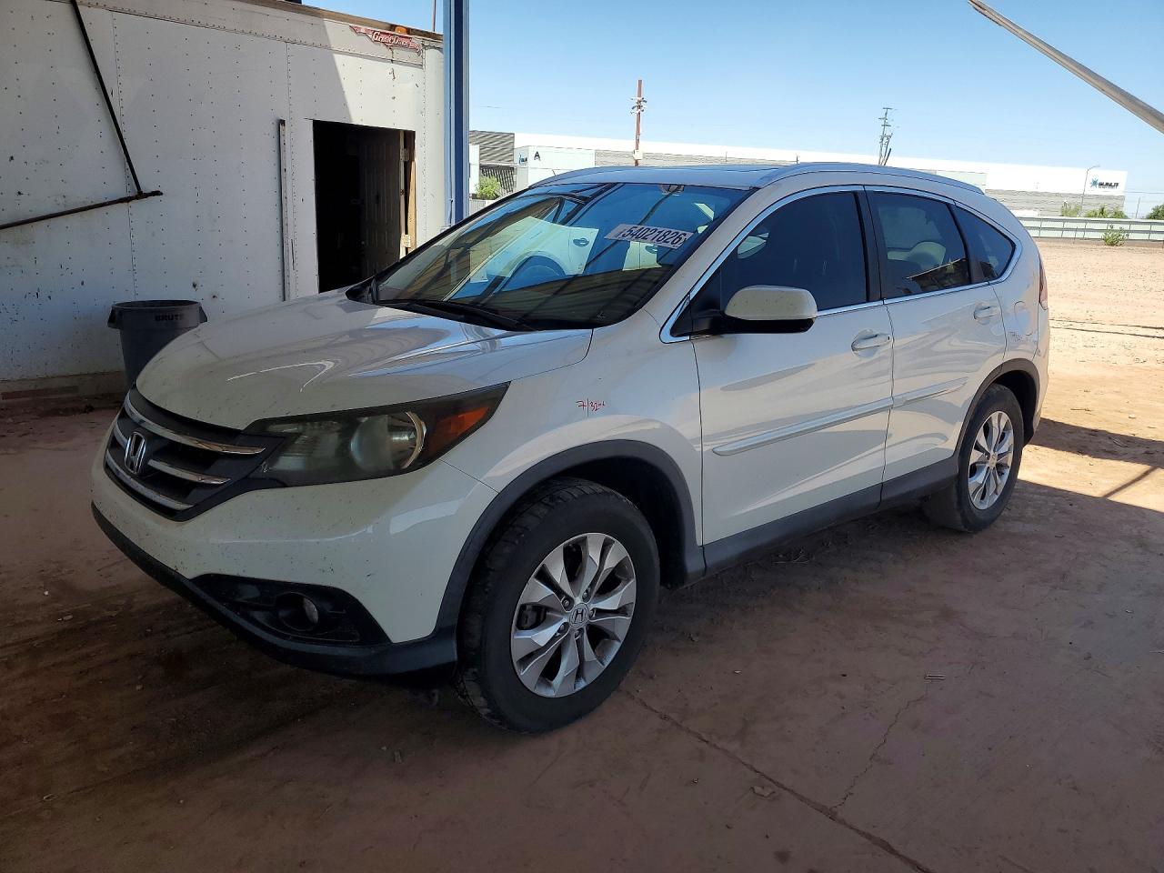 2012 Honda Cr-v Exl White vin: 5J6RM4H79CL044841