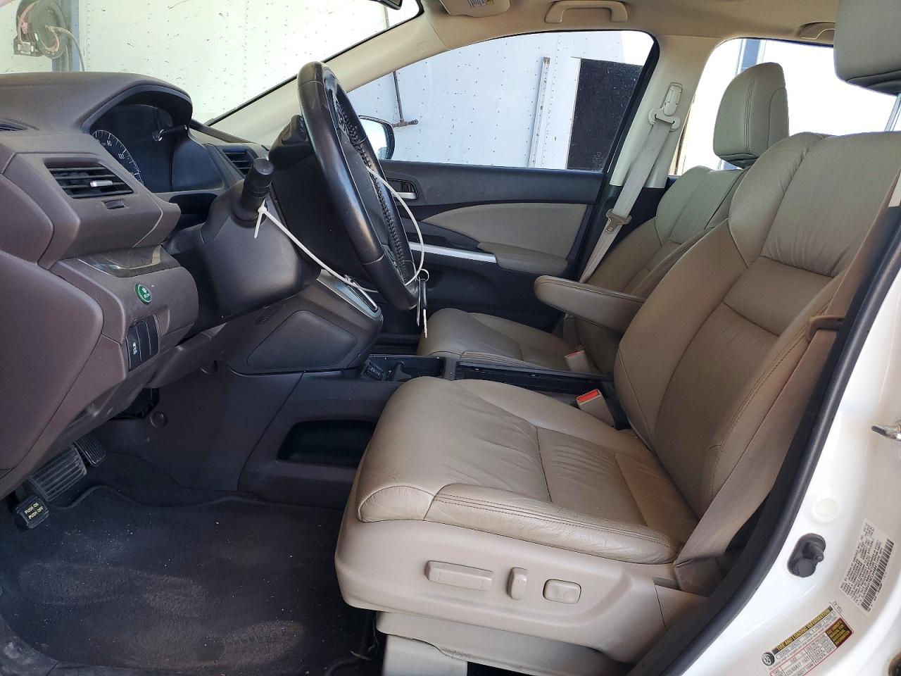 2012 Honda Cr-v Exl White vin: 5J6RM4H79CL044841
