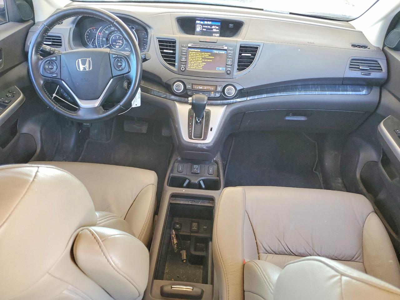 2012 Honda Cr-v Exl White vin: 5J6RM4H79CL044841