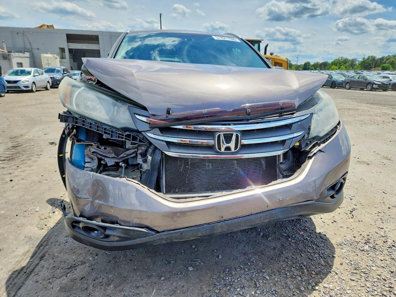 2012 Honda Cr-v Exl Серый vin: 5J6RM4H79CL055919
