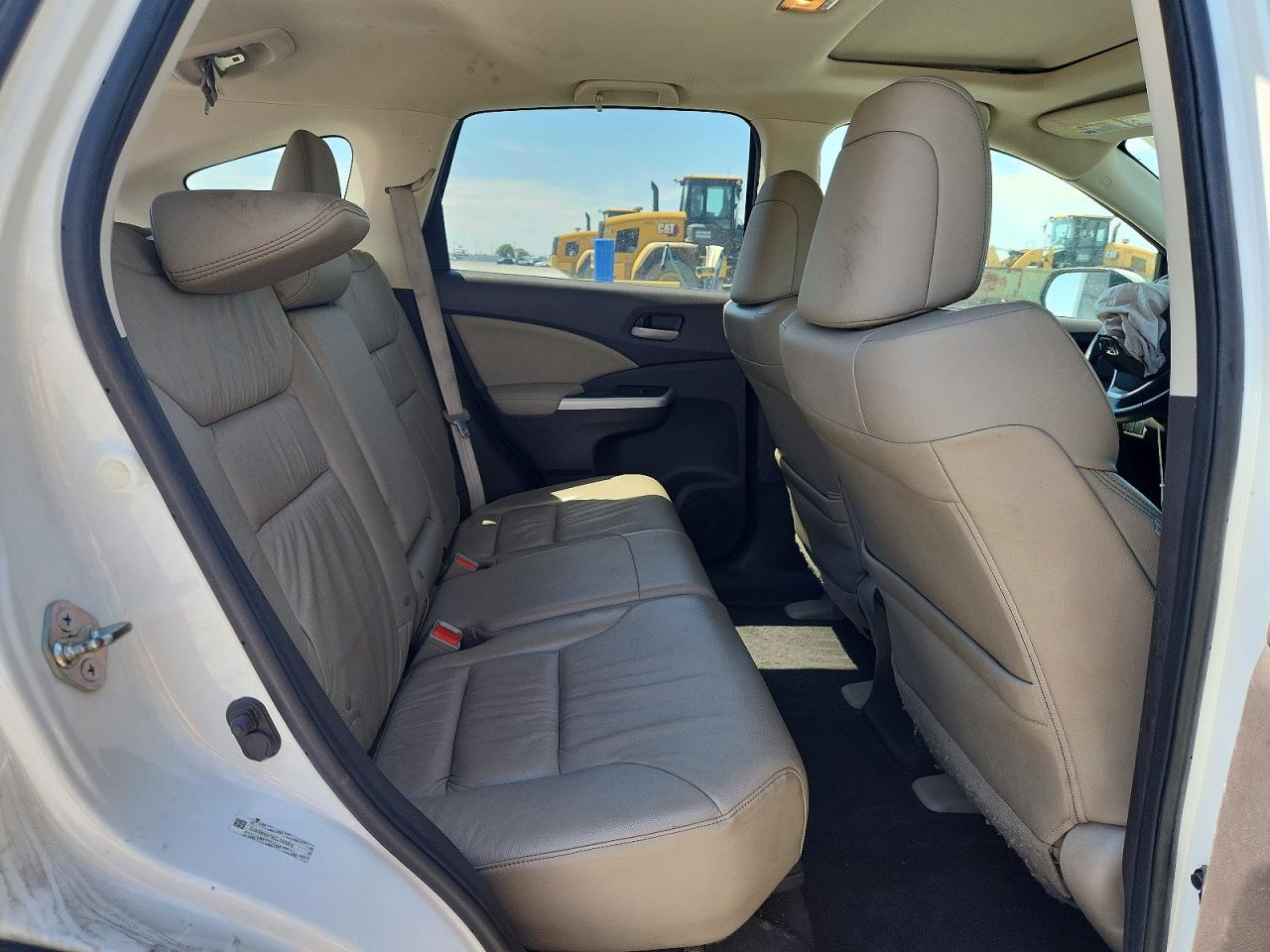 2012 Honda Cr-v Exl White vin: 5J6RM4H79CL059811