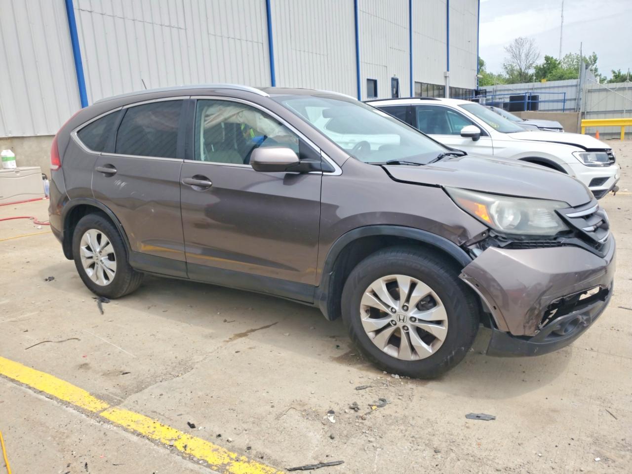 2012 Honda Cr-v Exl Серый vin: 5J6RM4H79CL065320