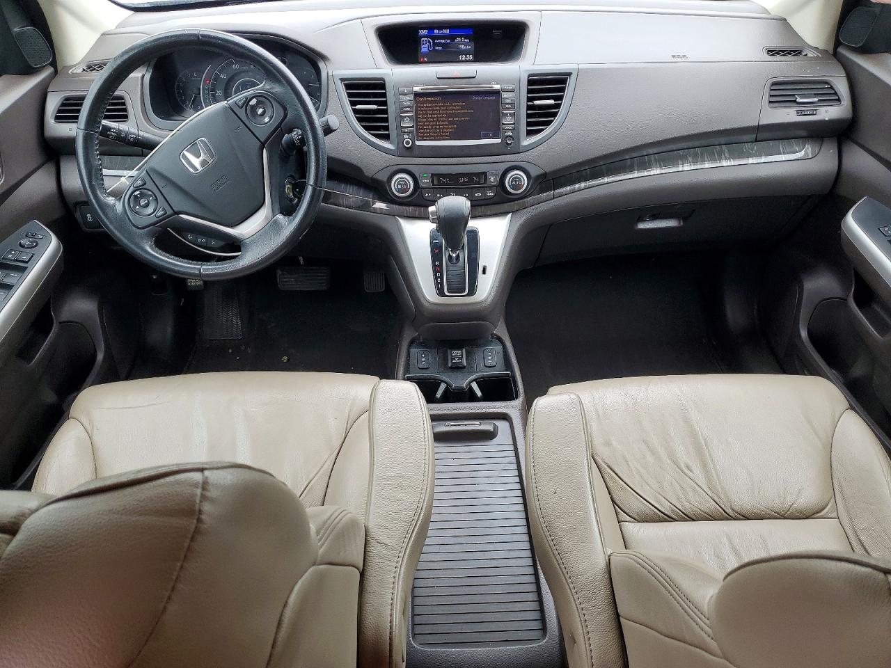 2012 Honda Cr-v Exl Серый vin: 5J6RM4H79CL065320