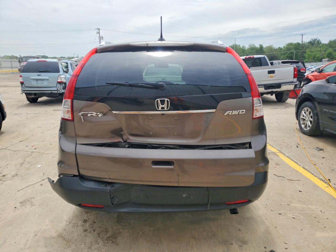 2012 Honda Cr-v Exl Серый vin: 5J6RM4H79CL065320