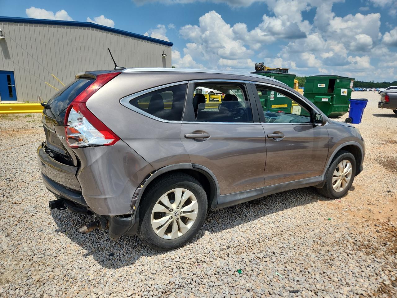2012 Honda Cr-v Exl Gray vin: 5J6RM4H79CL070811