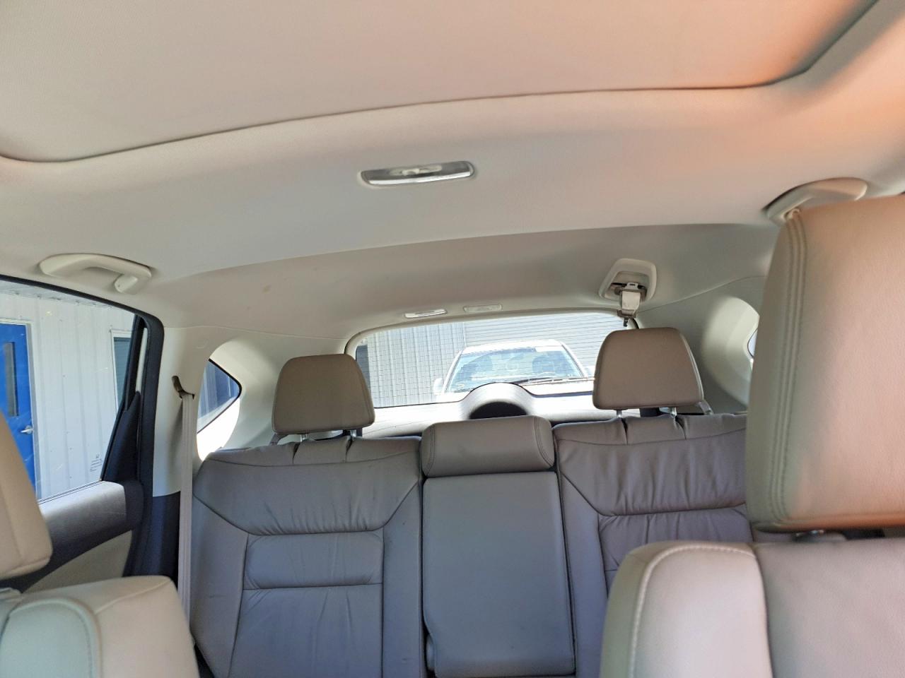 2013 Honda Cr-v Exl White vin: 5J6RM4H79DL003868