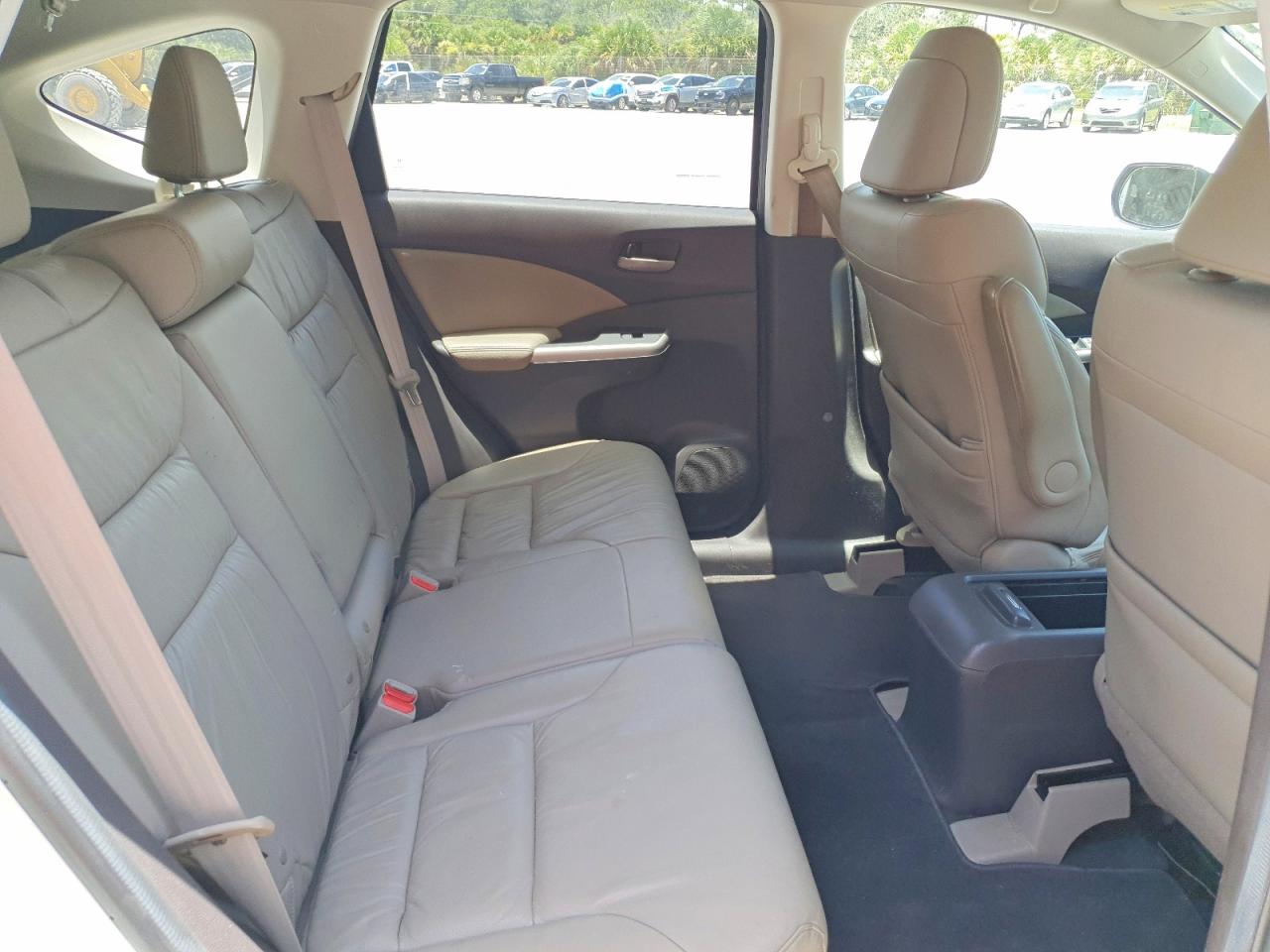 2013 Honda Cr-v Exl White vin: 5J6RM4H79DL003868
