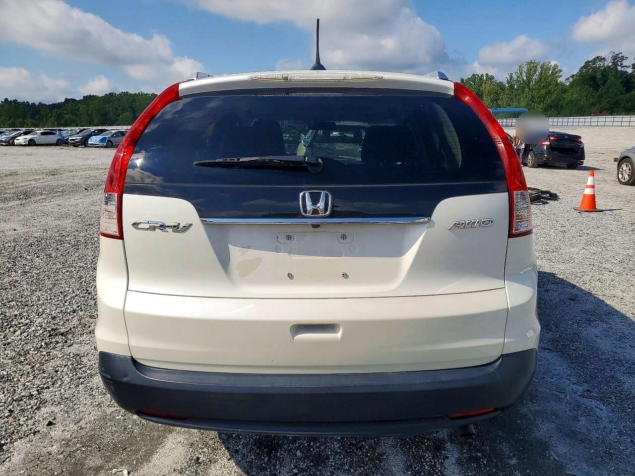 2013 Honda Cr-v Exl White vin: 5J6RM4H79DL010786