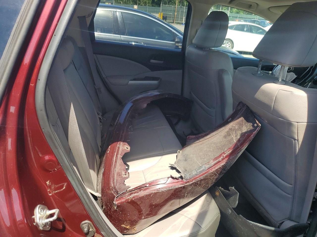 2013 Honda Cr-v Exl Maroon vin: 5J6RM4H79DL012909