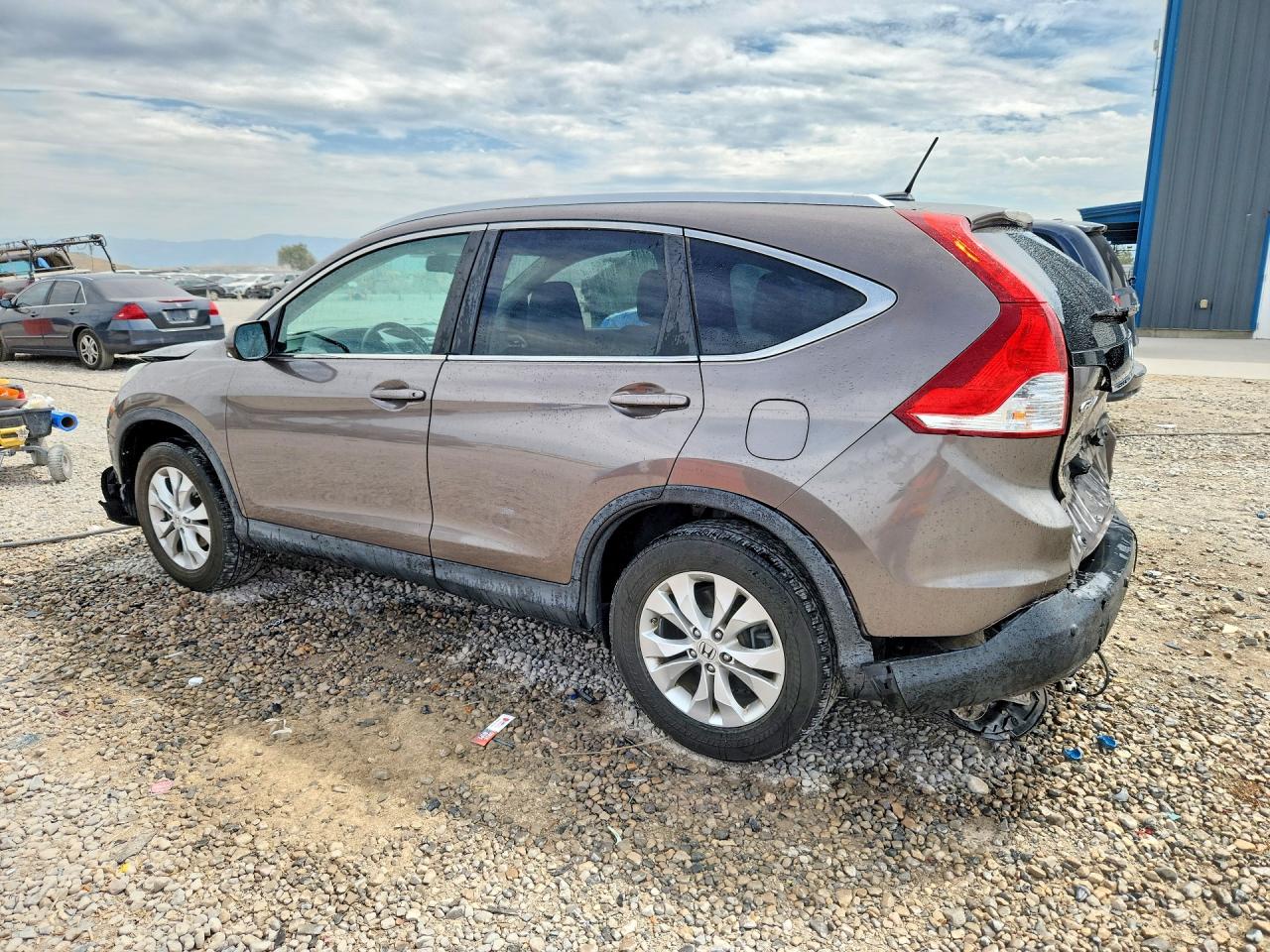 2013 Honda Cr-v Exl Tan vin: 5J6RM4H79DL017706
