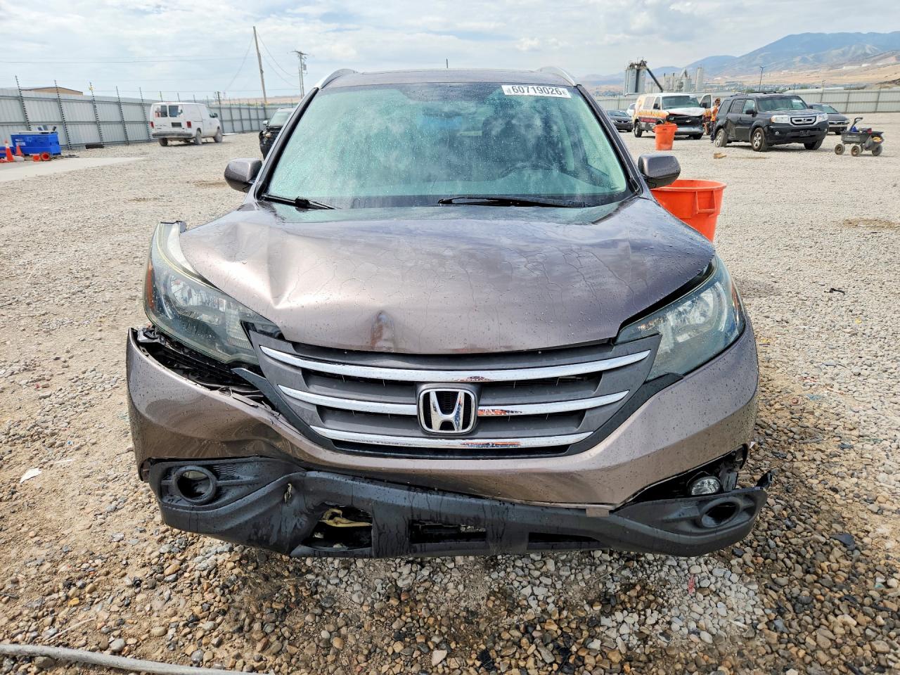 2013 Honda Cr-v Exl Tan vin: 5J6RM4H79DL017706