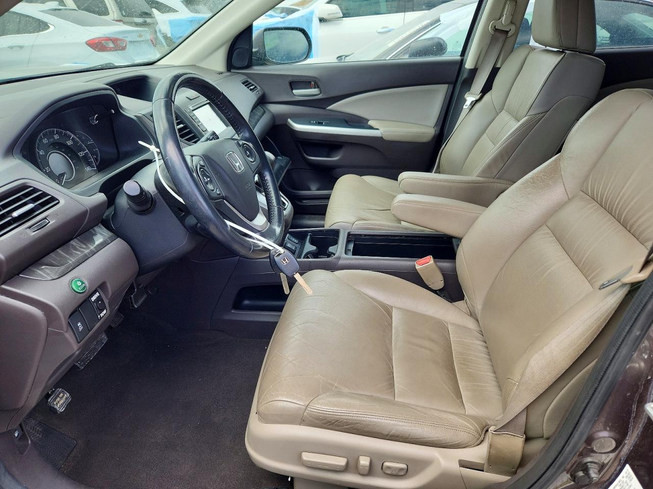 2013 Honda Cr-v Exl Tan vin: 5J6RM4H79DL017706