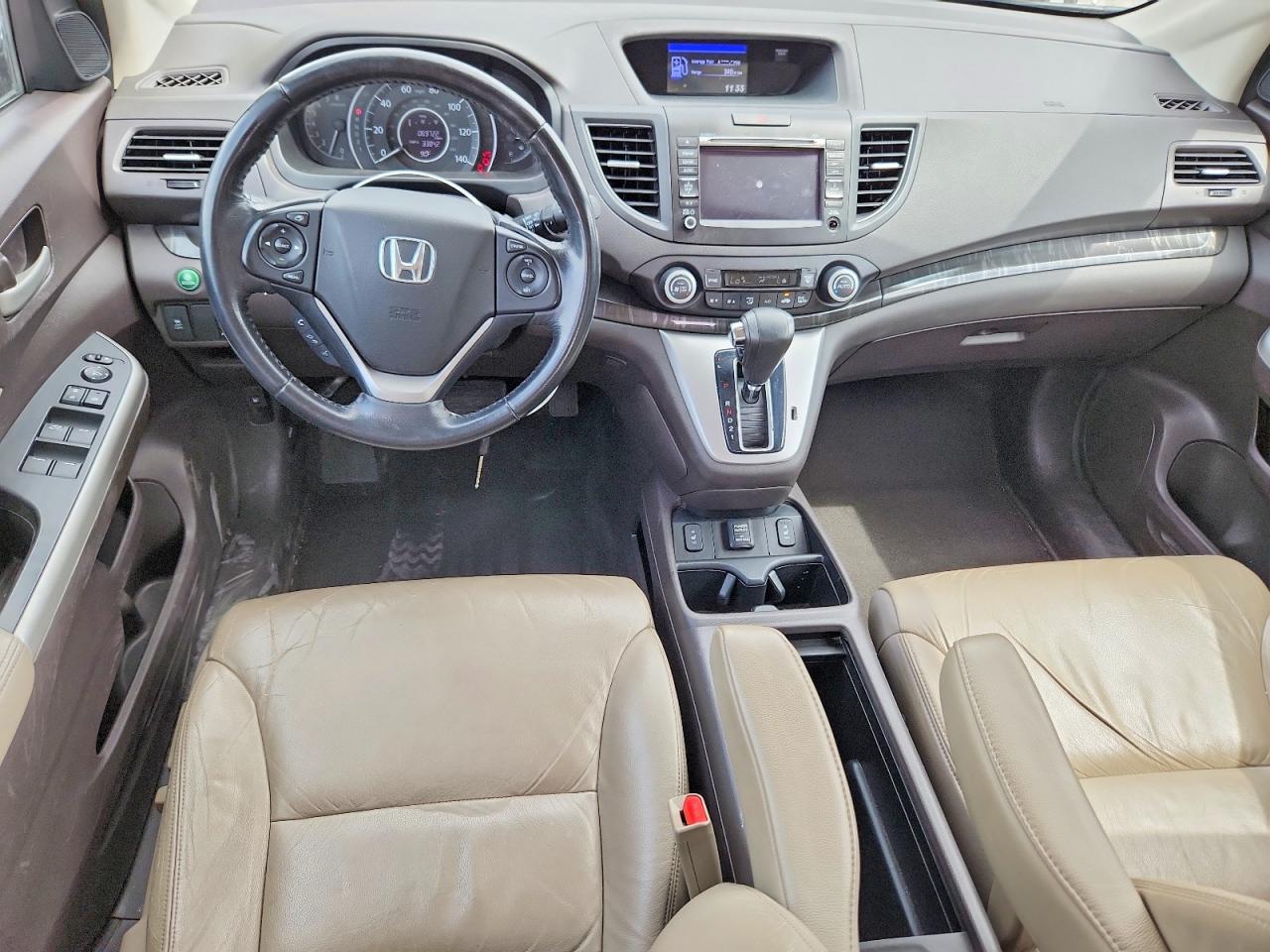 2013 Honda Cr-v Exl Tan vin: 5J6RM4H79DL017706