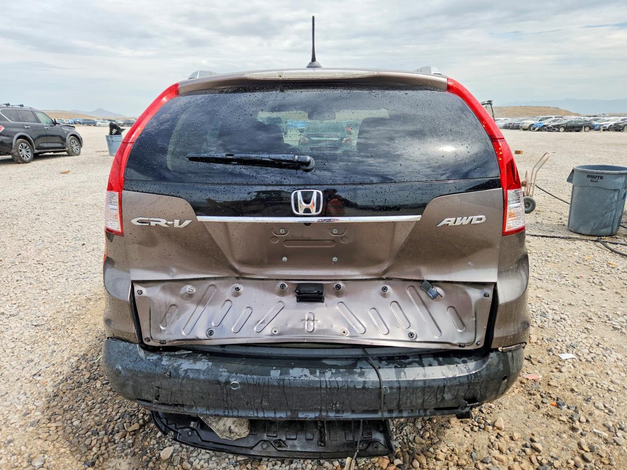 2013 Honda Cr-v Exl Tan vin: 5J6RM4H79DL017706