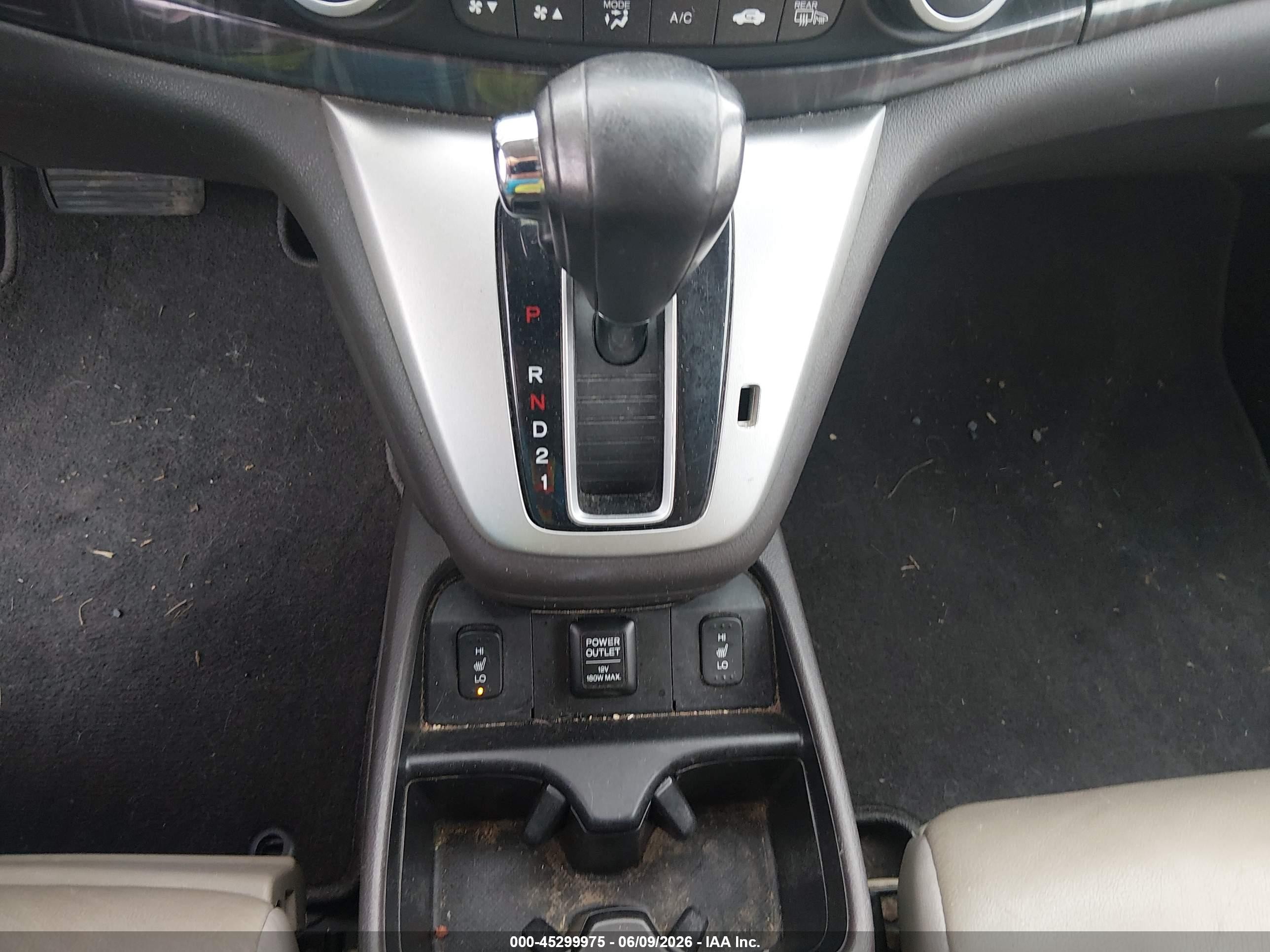 2013 Honda Cr-v Ex-l Brown vin: 5J6RM4H79DL025143