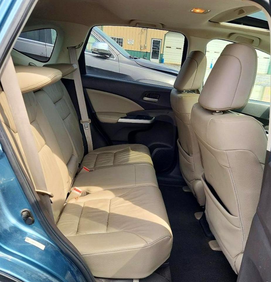 2013 Honda Cr-v Exl Blue vin: 5J6RM4H79DL034358