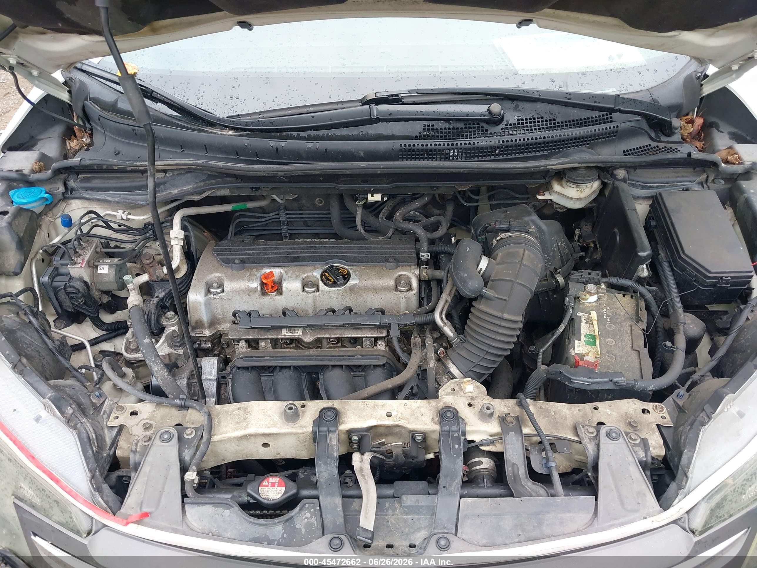 2013 Honda Cr-v Ex-l Белый vin: 5J6RM4H79DL034893