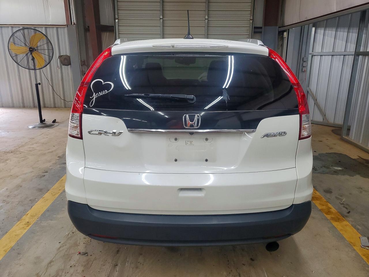 2013 Honda Cr-v Exl White vin: 5J6RM4H79DL043755