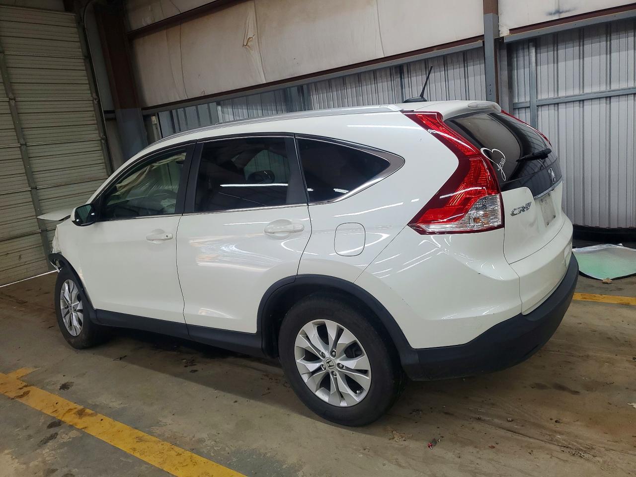 2013 Honda Cr-v Exl White vin: 5J6RM4H79DL043755