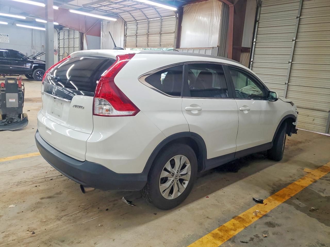2013 Honda Cr-v Exl White vin: 5J6RM4H79DL043755
