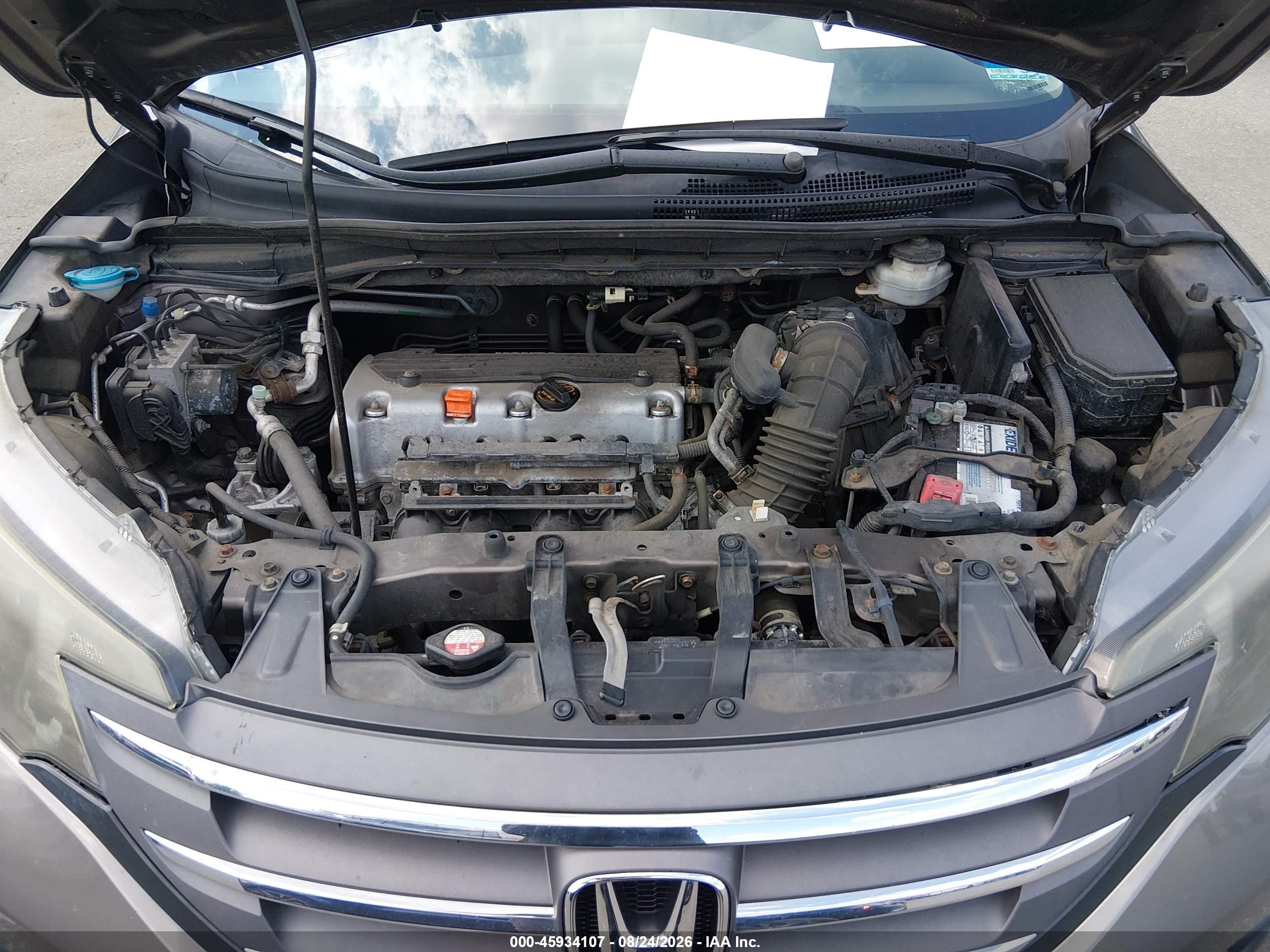 2013 Honda Cr-v Ex-l Champagne vin: 5J6RM4H79DL052830