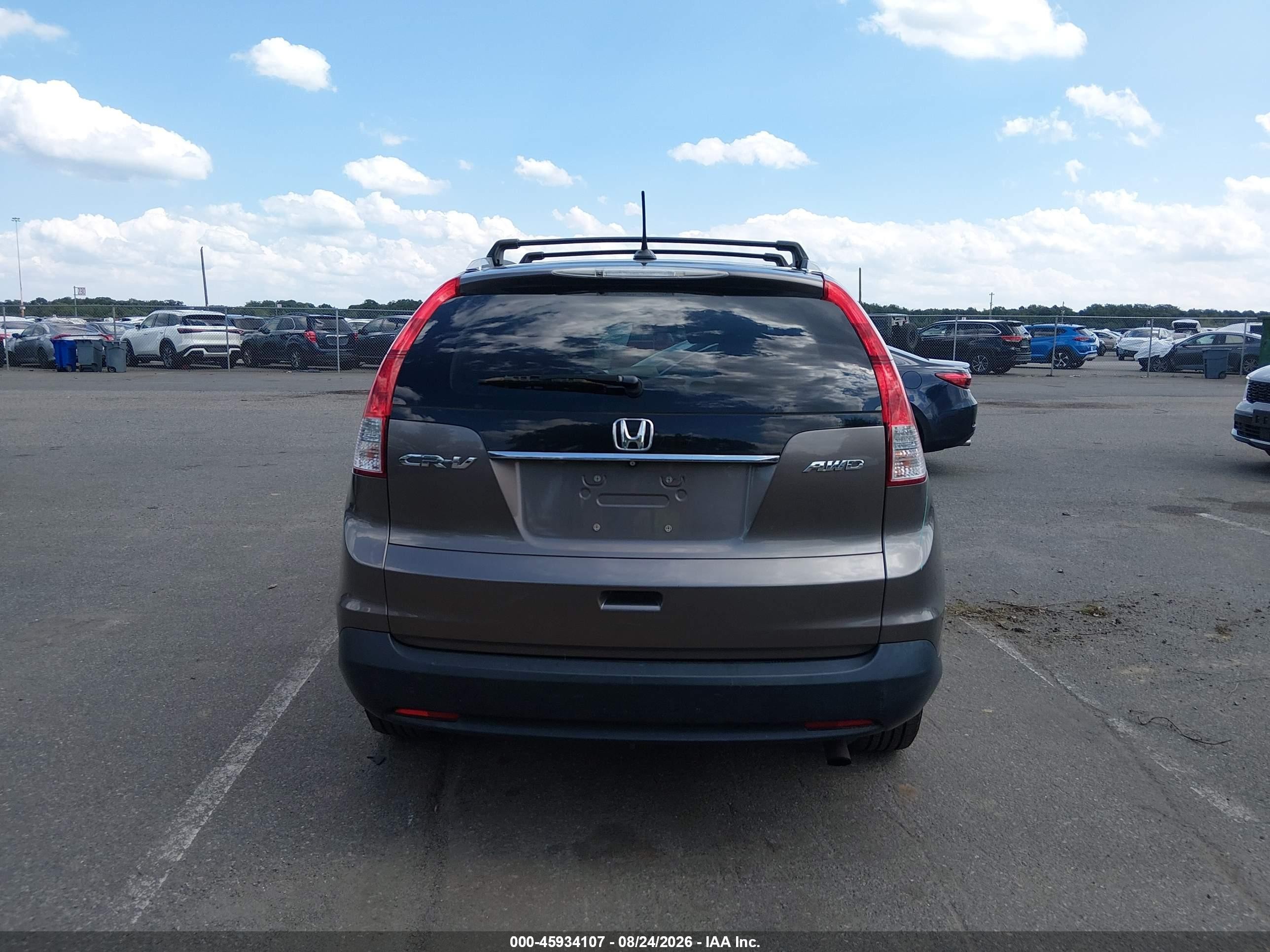 2013 Honda Cr-v Ex-l Champagne vin: 5J6RM4H79DL052830