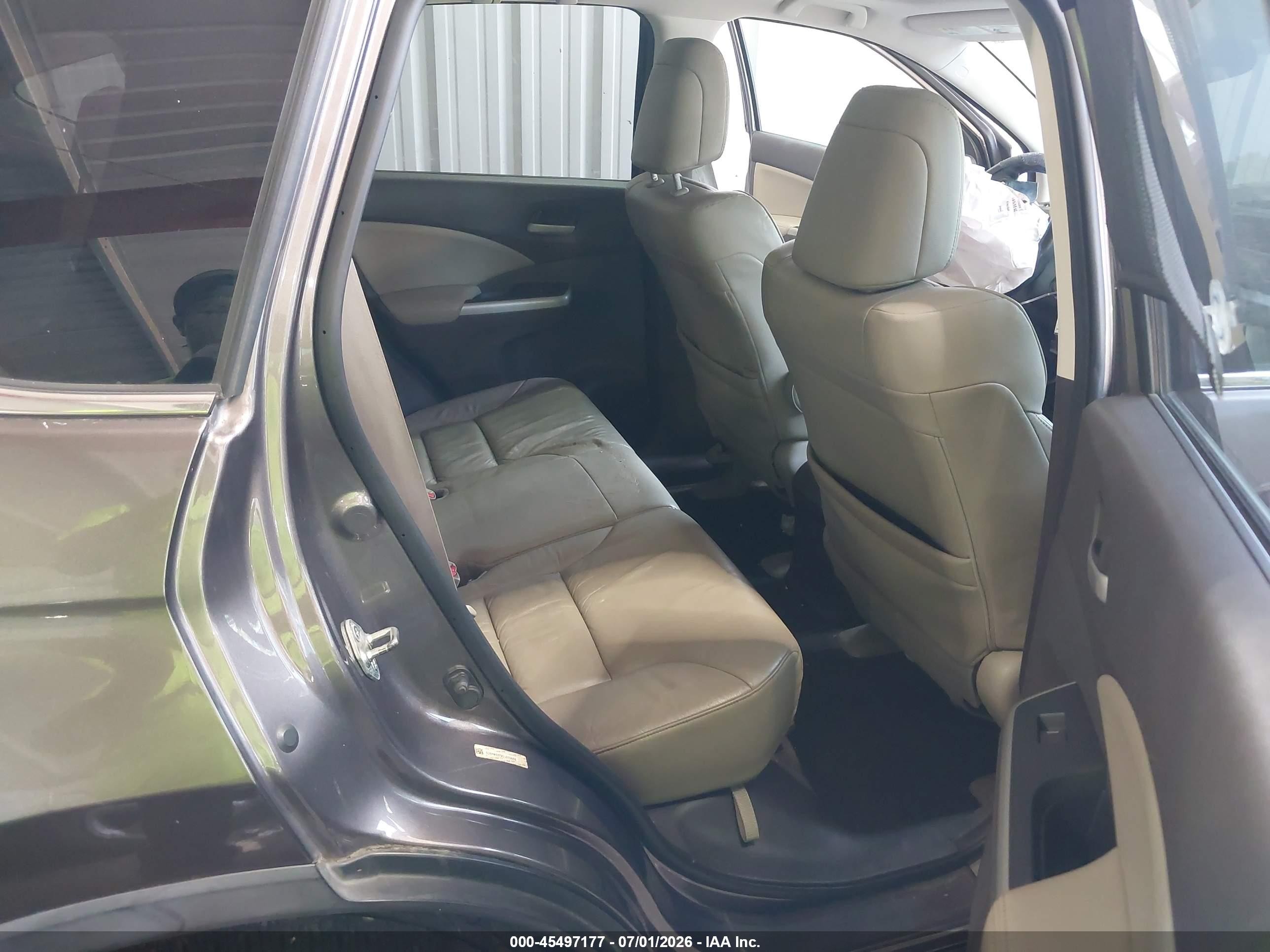 2013 Honda Cr-v Ex-l Brown vin: 5J6RM4H79DL069868
