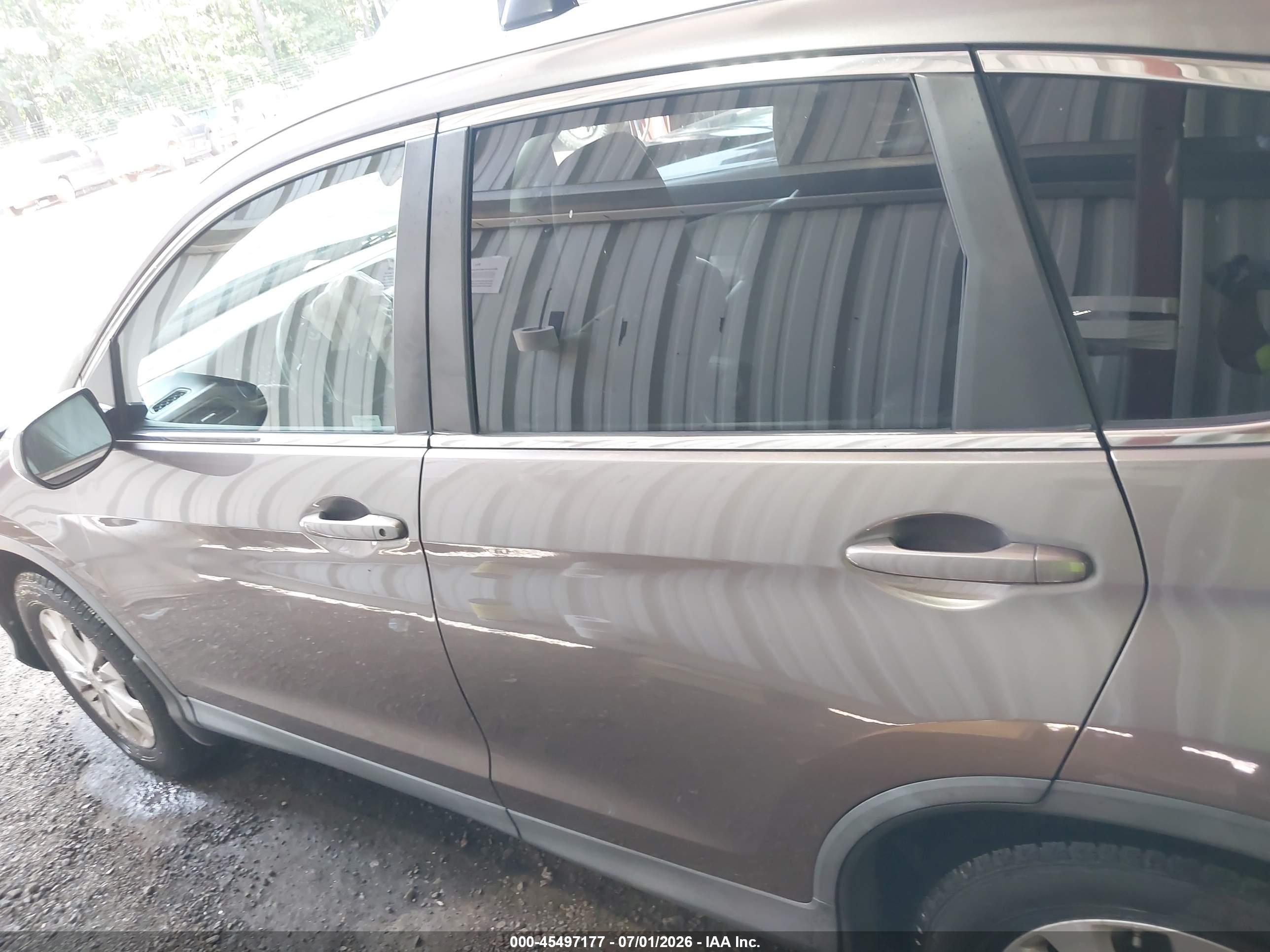 2013 Honda Cr-v Ex-l Brown vin: 5J6RM4H79DL069868