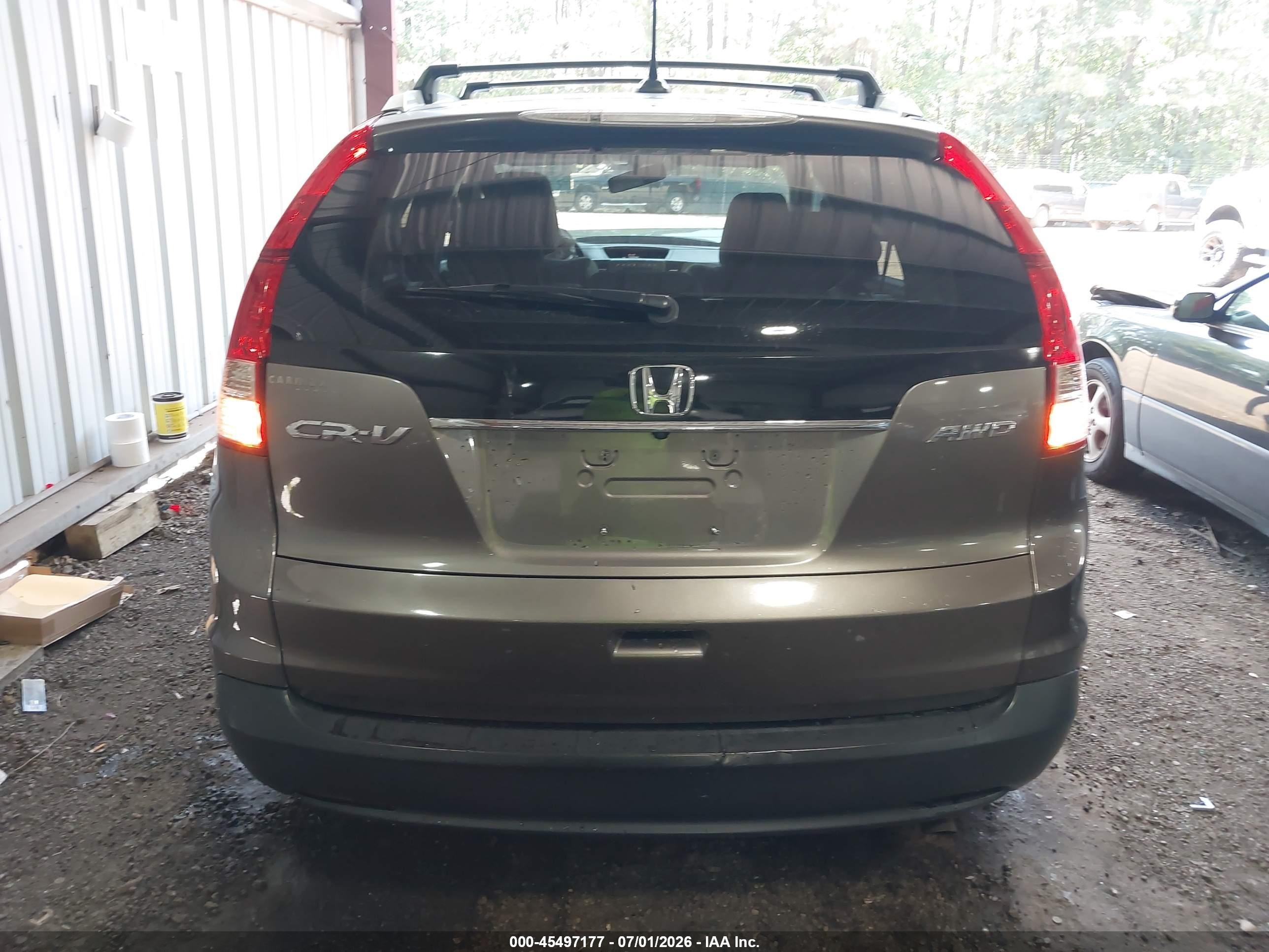 2013 Honda Cr-v Ex-l Brown vin: 5J6RM4H79DL069868