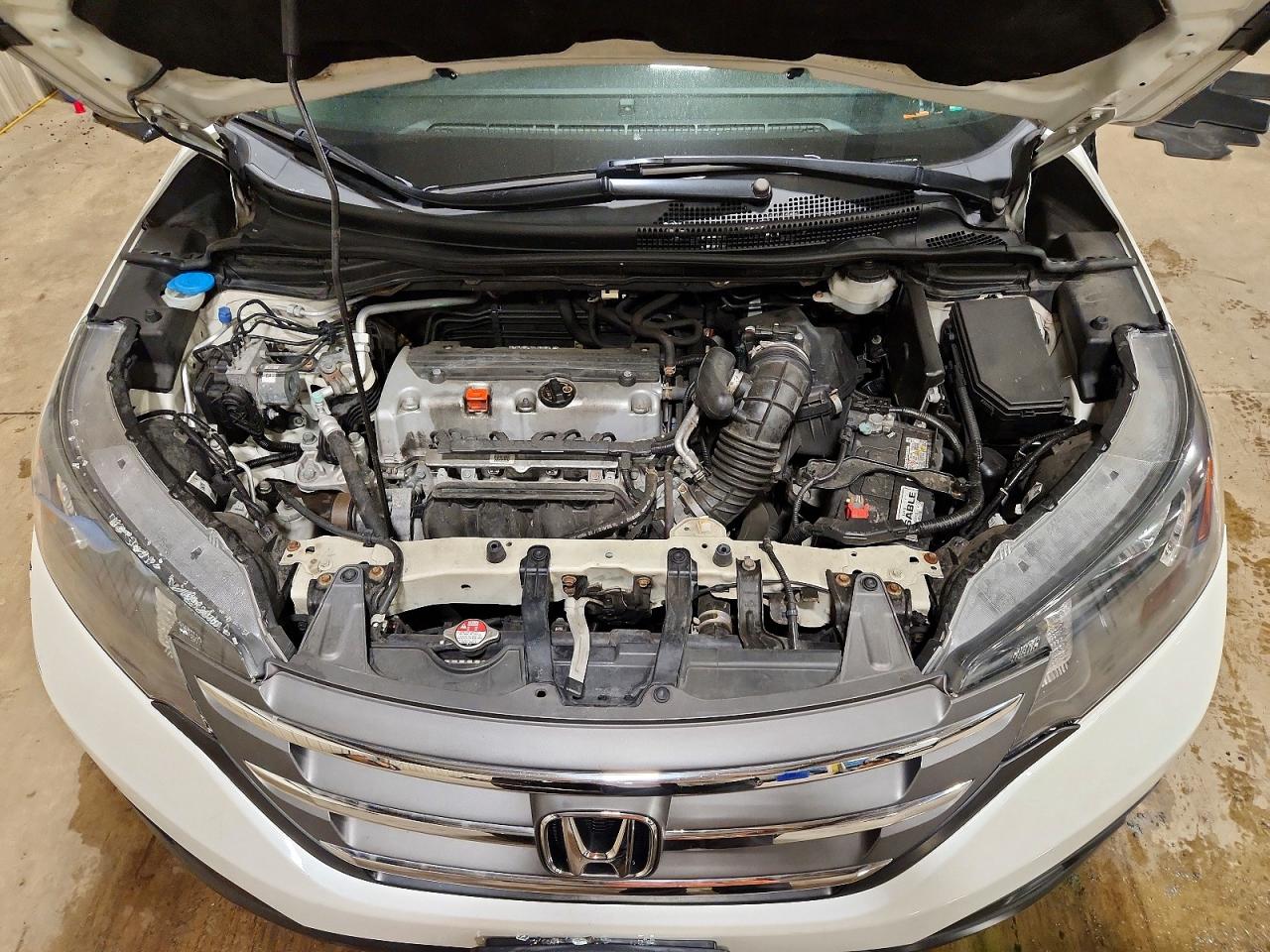 2013 Honda Cr-v Exl White vin: 5J6RM4H79DL075430