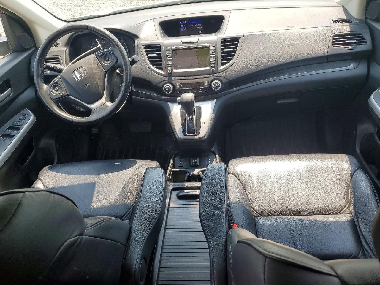 2013 Honda Cr-v Exl White vin: 5J6RM4H79DL077114