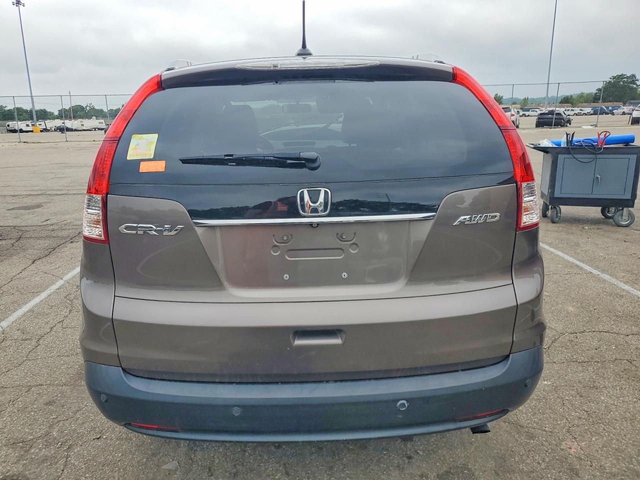2013 Honda Cr-v Exl Gray vin: 5J6RM4H79DL080336