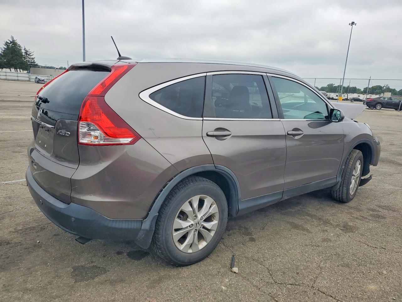 2013 Honda Cr-v Exl Gray vin: 5J6RM4H79DL080336