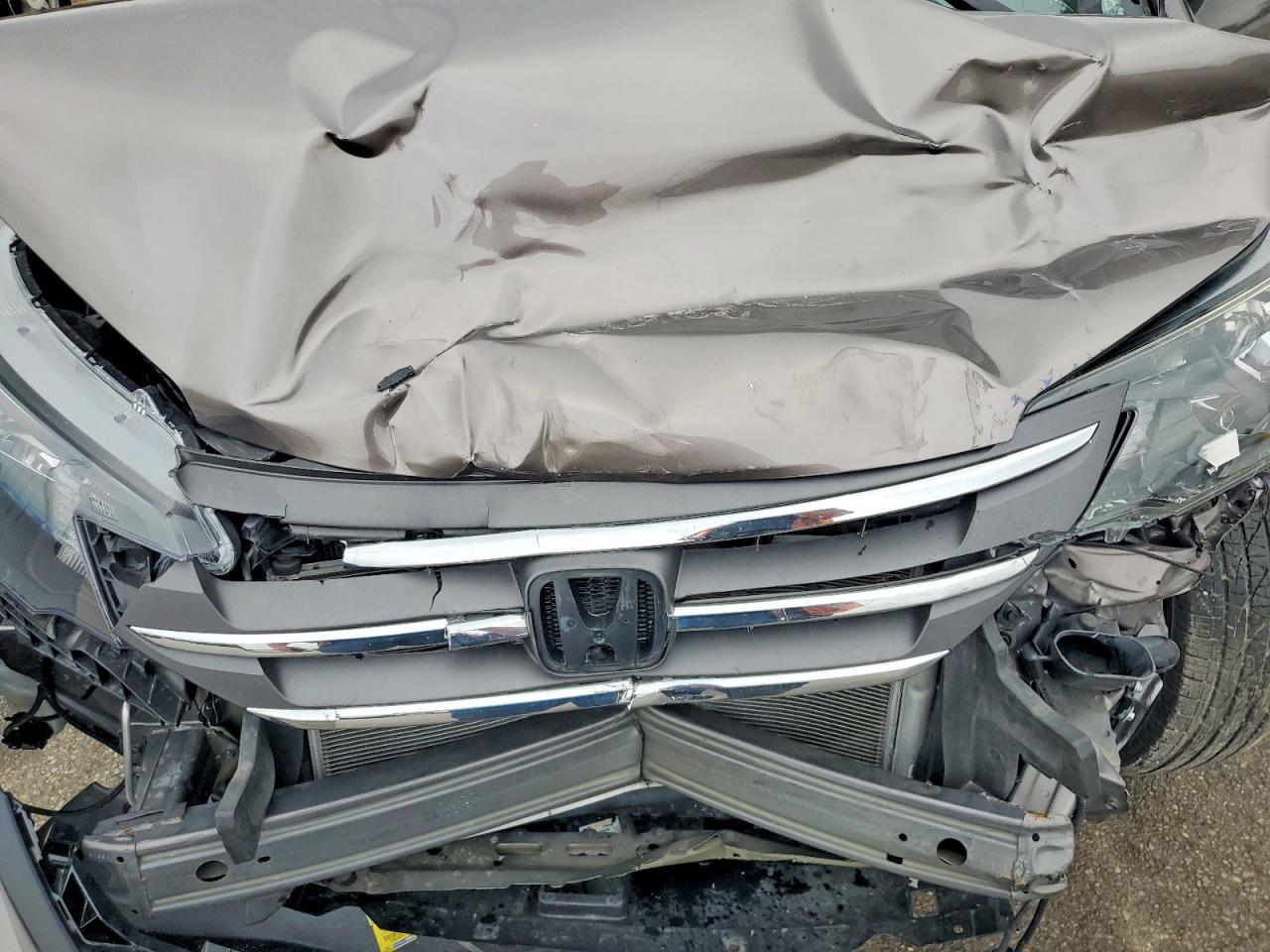 2013 Honda Cr-v Exl Gray vin: 5J6RM4H79DL080336