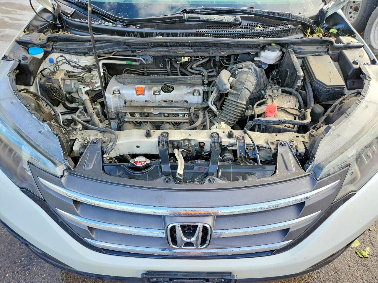 2013 Honda Cr-v Exl White vin: 5J6RM4H79DL080983