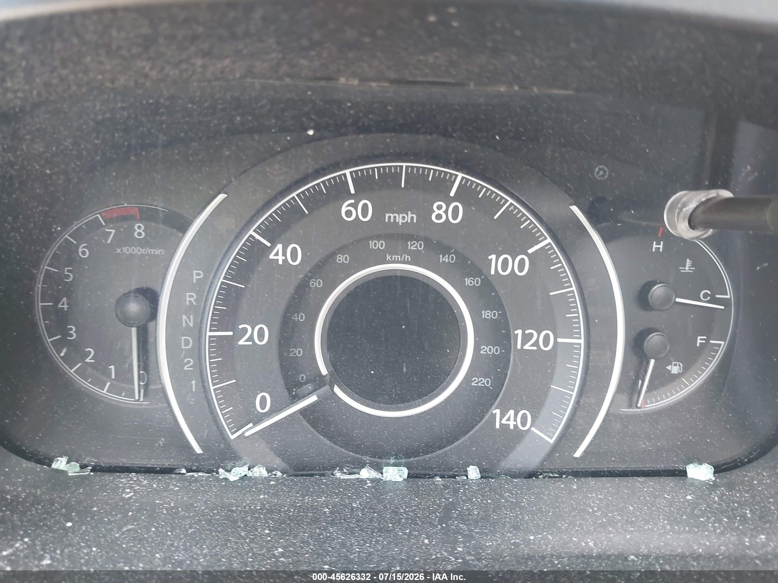 2013 Honda Cr-v Ex-l Gray vin: 5J6RM4H79DL082927
