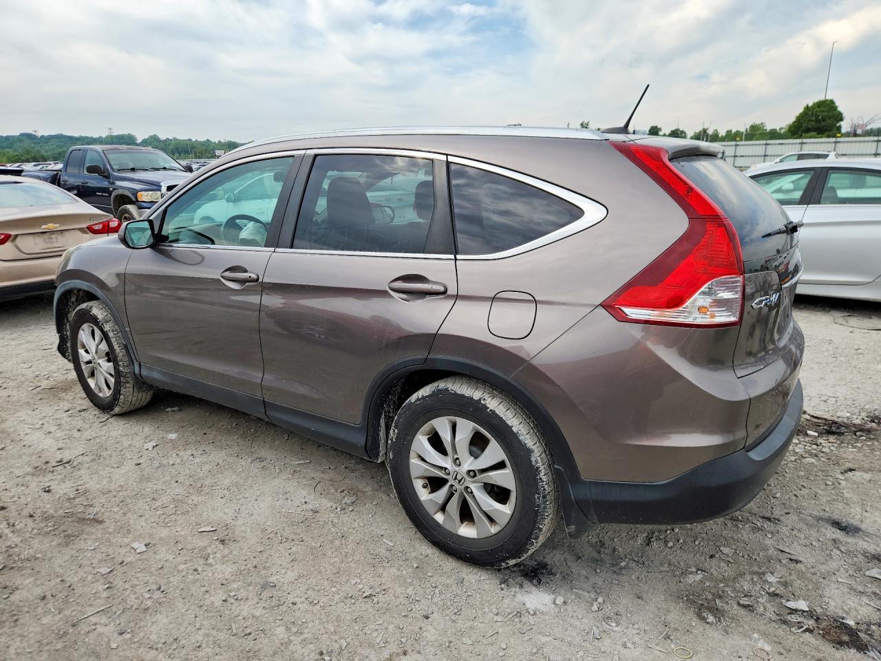 2013 Honda Cr-v Exl Серый vin: 5J6RM4H79DL084256