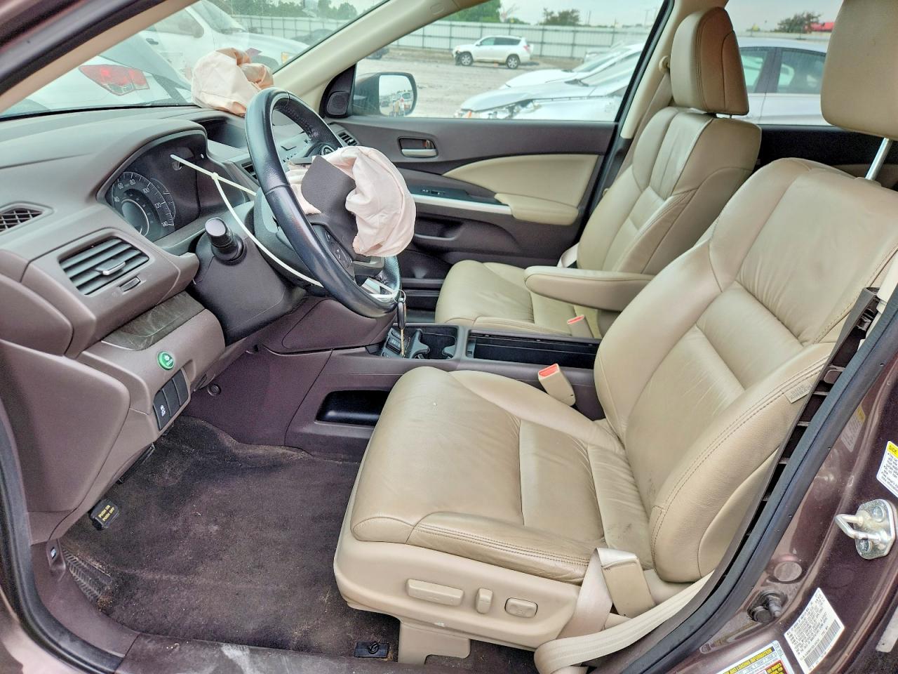 2013 Honda Cr-v Exl Серый vin: 5J6RM4H79DL084256
