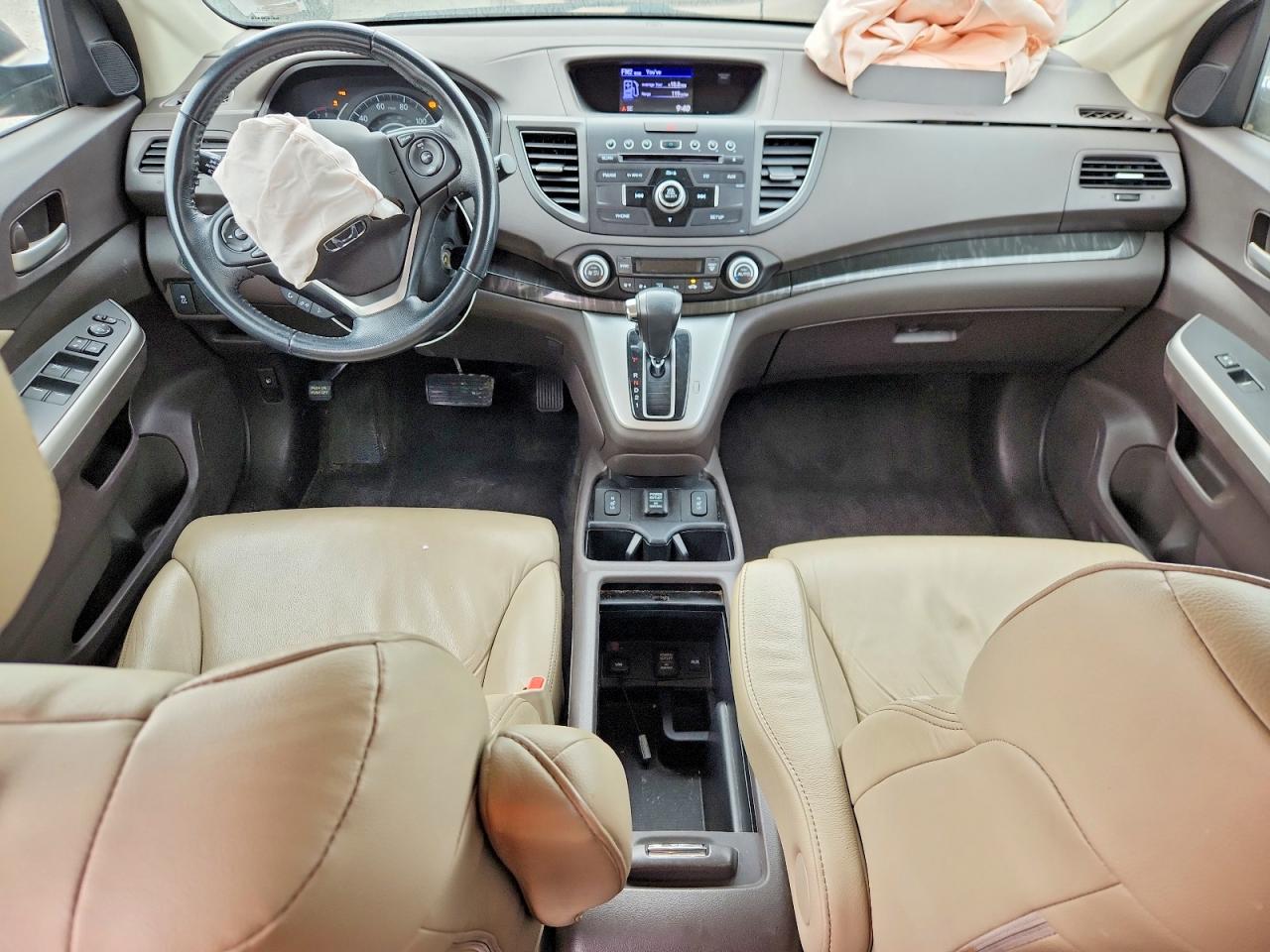 2013 Honda Cr-v Exl Серый vin: 5J6RM4H79DL084256