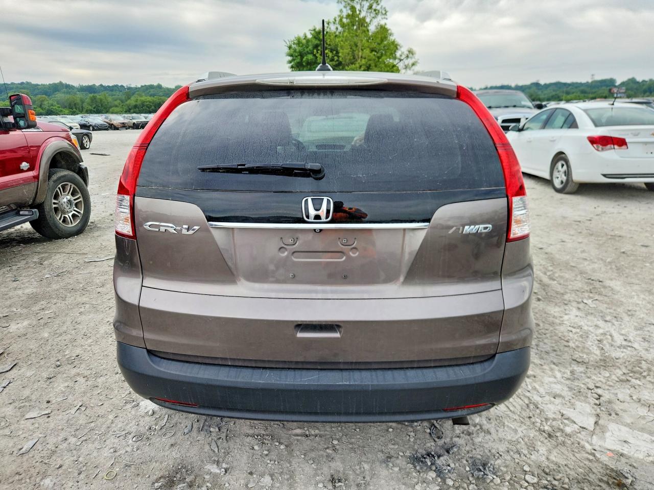 2013 Honda Cr-v Exl Серый vin: 5J6RM4H79DL084256