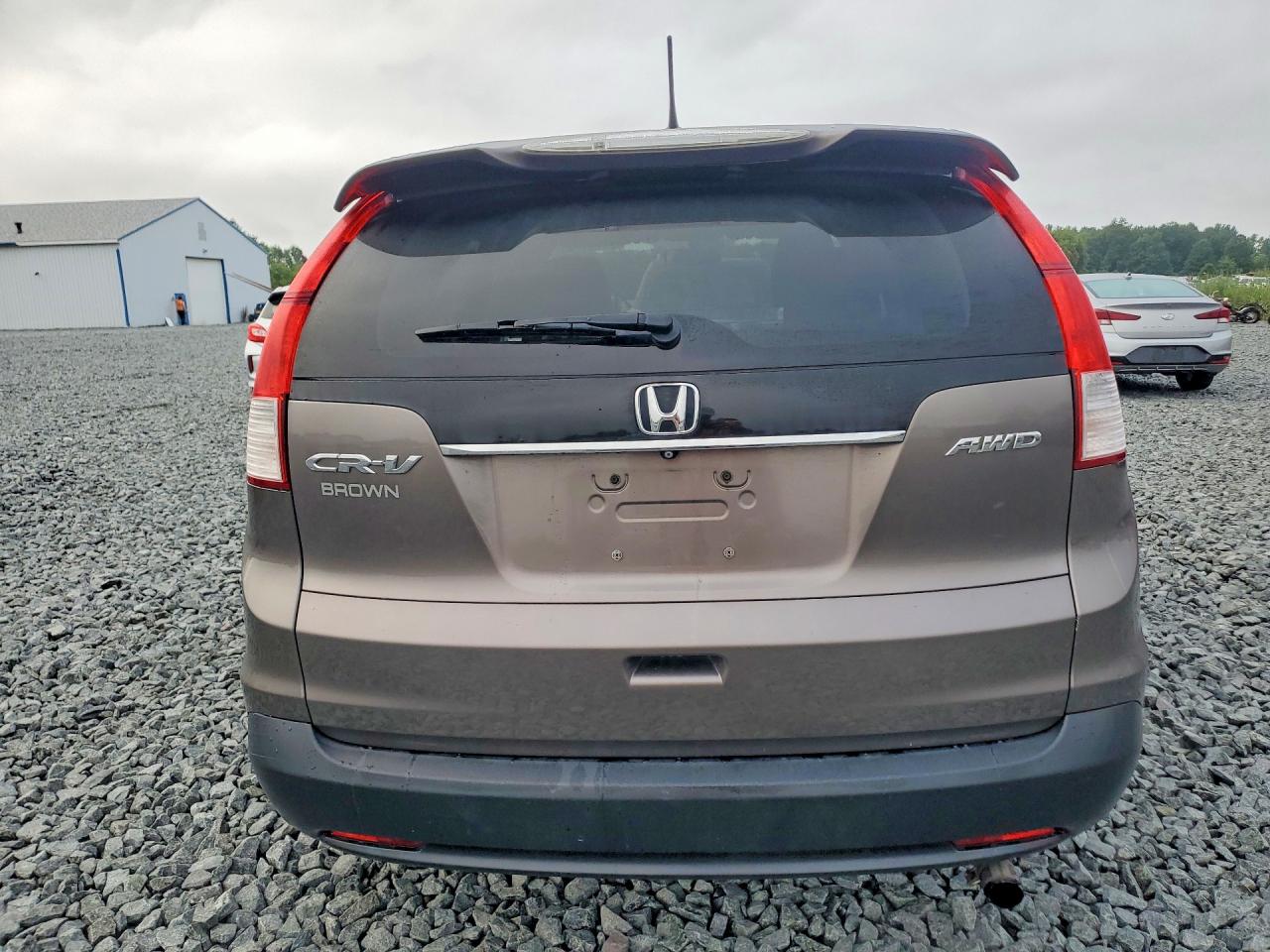 2013 Honda Cr-v Exl Brown vin: 5J6RM4H79DL087951