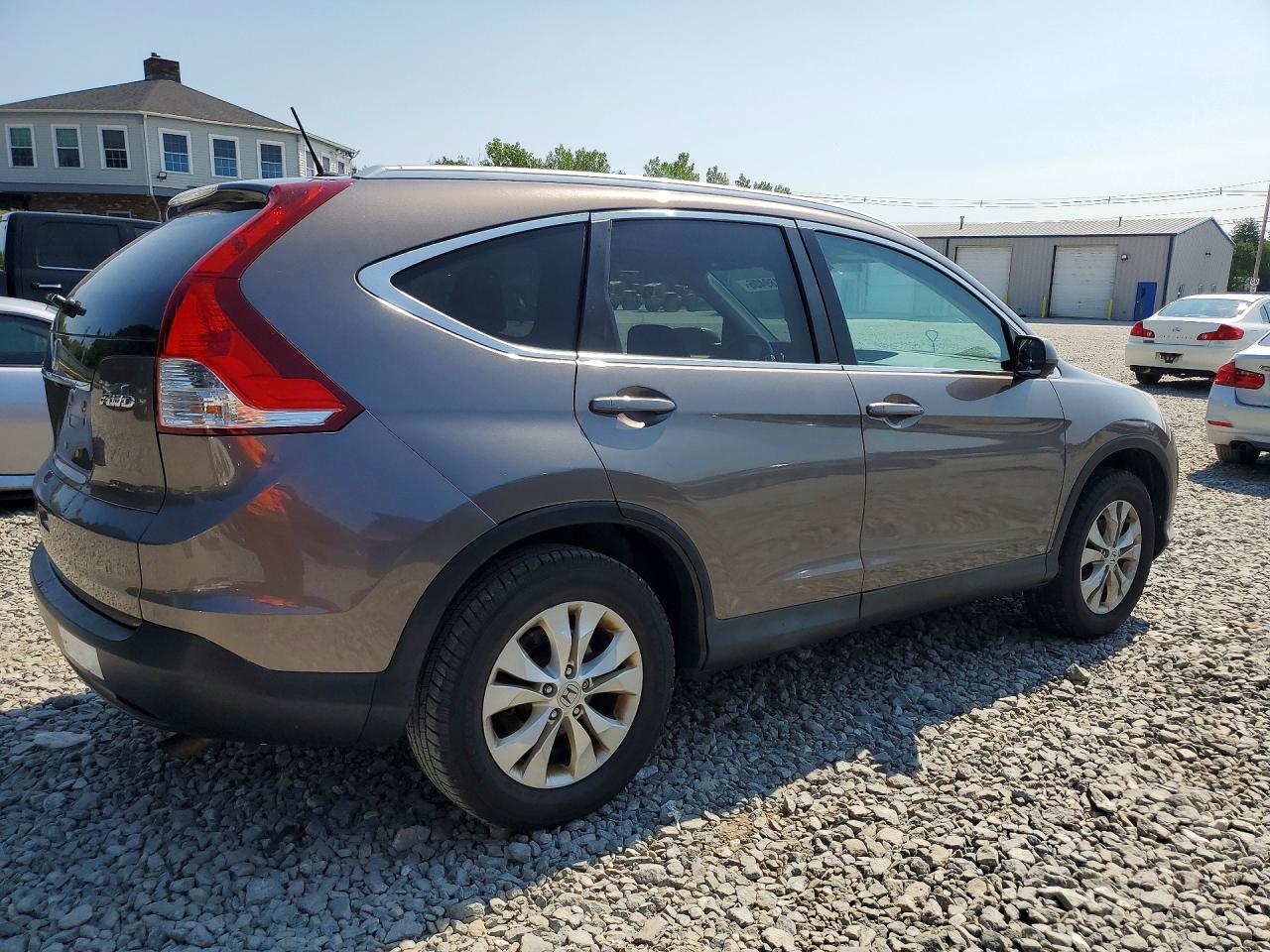 2014 Honda Cr-v Exl Серый vin: 5J6RM4H79EL017898