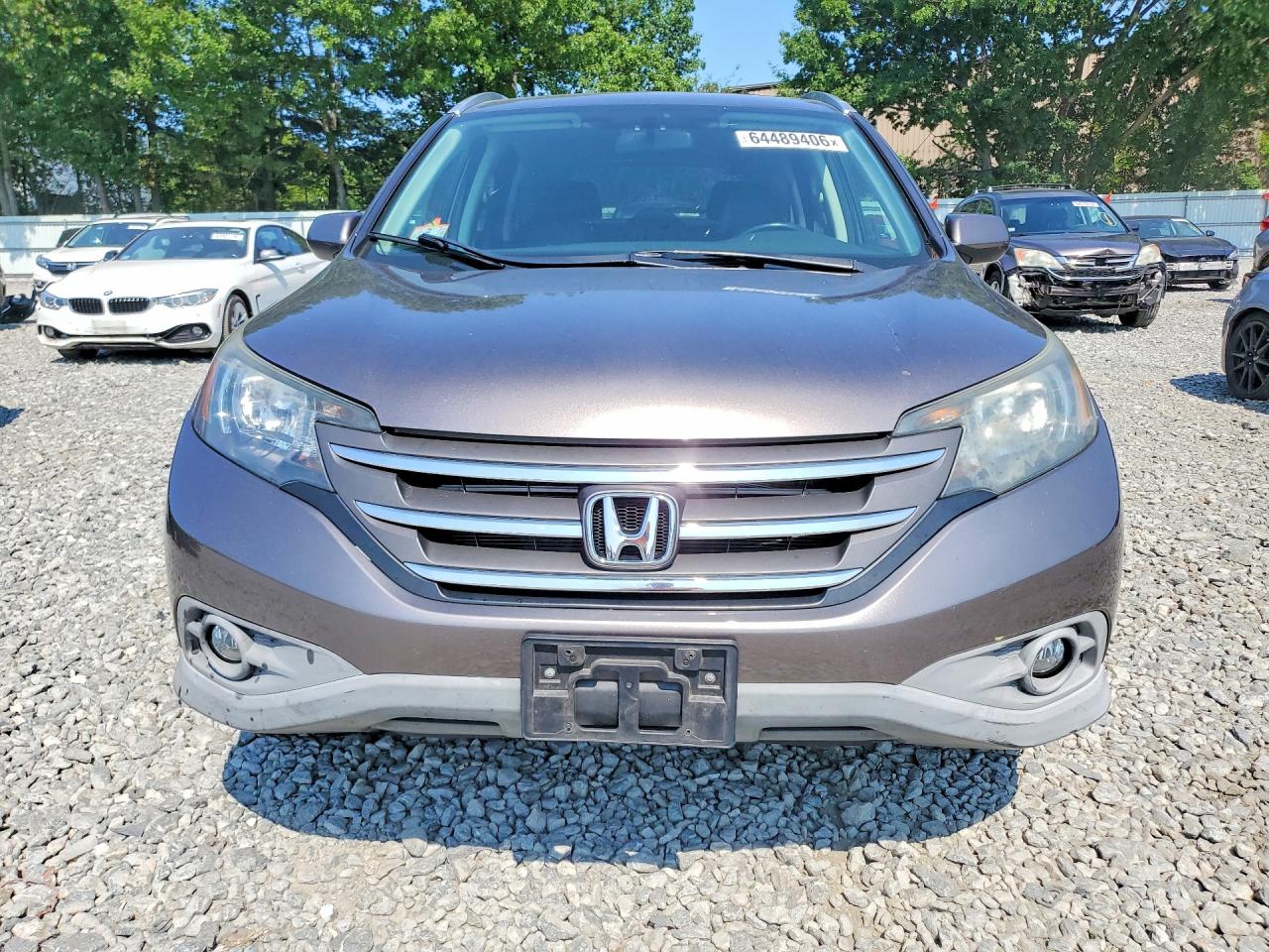 2014 Honda Cr-v Exl Серый vin: 5J6RM4H79EL017898