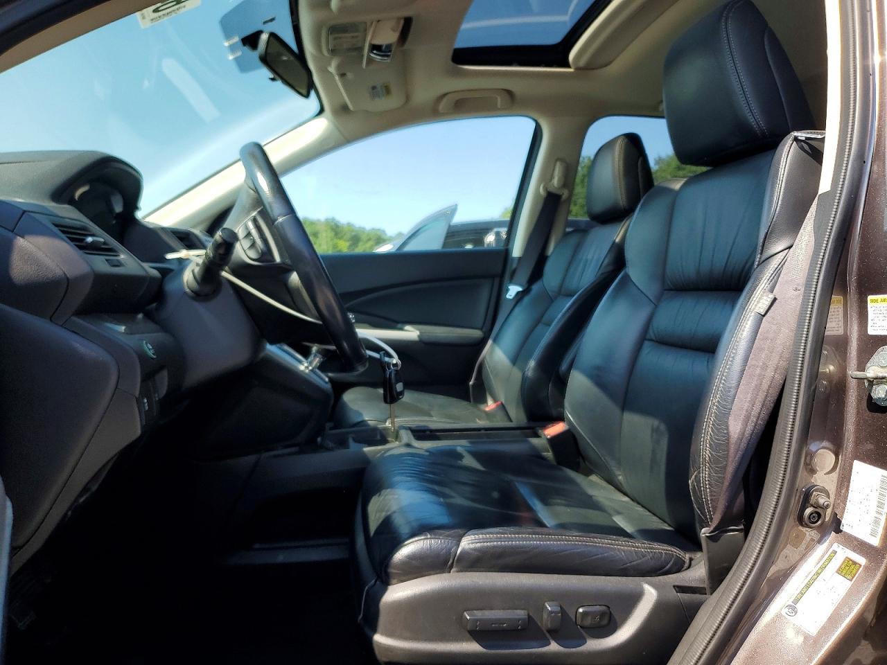 2014 Honda Cr-v Exl Серый vin: 5J6RM4H79EL017898