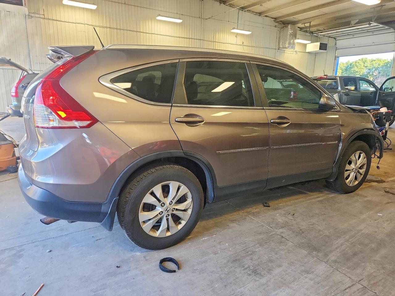 2014 Honda Cr-v Exl Gray vin: 5J6RM4H79EL018470